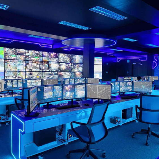 Centralized surveillance control room