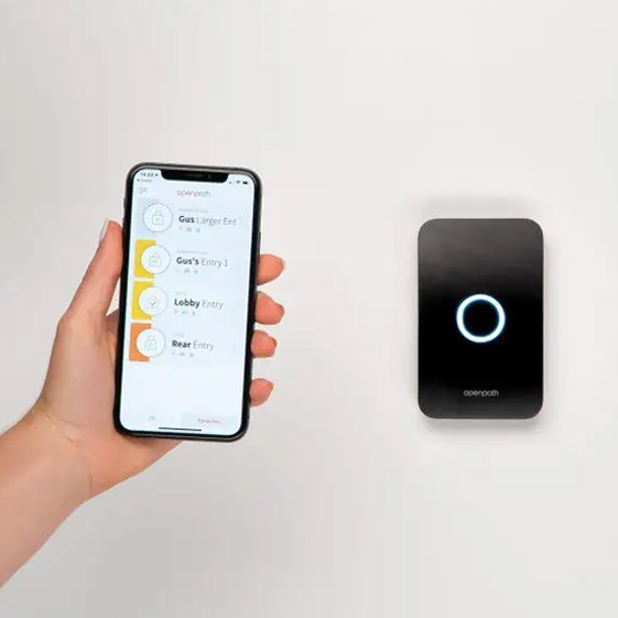 Touchless mobile unlock with Openpath